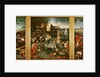 Triptych: The Temptation of St. Anthony by Hieronymus Bosch