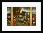 Triptych: The Temptation of St. Anthony by Hieronymus Bosch
