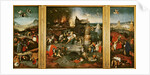 Triptych: The Temptation of St. Anthony by Hieronymus Bosch