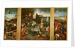 Triptych: The Temptation of St. Anthony by Hieronymus Bosch
