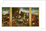 Triptych: The Temptation of St. Anthony by Hieronymus Bosch