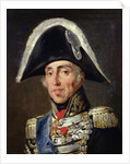 Portrait of Charles X King of France and Navarre by Emile Jean Horace Vernet