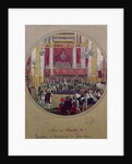 King Charles X receiving the Knights of the Saint Esprit at Reims Cathedral on the 30th May, 1825 by Jean-Charles Develly