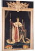 Portrait of Charles X in Coronation Robes, 1829 by Jean Auguste Dominique Ingres