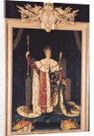 Portrait of Charles X in Coronation Robes, 1829 by Jean Auguste Dominique Ingres