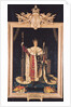 Portrait of Charles X in Coronation Robes, 1829 by Jean Auguste Dominique Ingres