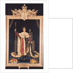 Portrait of Charles X in Coronation Robes, 1829 by Jean Auguste Dominique Ingres