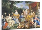 The Family of Louis XIV 1670 by Jean Nocret