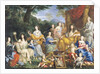 The Family of Louis XIV 1670 by Jean Nocret