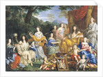 The Family of Louis XIV 1670 by Jean Nocret