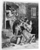 Faust rescues Marguerite from her prison by Ferdinand Victor Eugene Delacroix