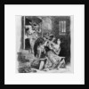 Faust rescues Marguerite from her prison by Ferdinand Victor Eugene Delacroix