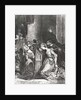 Marguerite in the Church with the Evil Spirits: illustration from 'Faust' by Goethe, 1828 by Ferdinand Victor Eugene Delacroix
