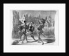 Duel between Faust and Valentine, from Goethe's Faust, after 1828, by Ferdinand Victor Eugene Delacroix