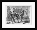 Duel between Faust and Valentine, from Goethe's Faust, after 1828, by Ferdinand Victor Eugene Delacroix