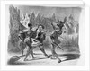 Duel between Faust and Valentine, from Goethe's Faust, after 1828, by Ferdinand Victor Eugene Delacroix