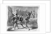 Duel between Faust and Valentine, from Goethe's Faust, after 1828, by Ferdinand Victor Eugene Delacroix