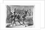 Duel between Faust and Valentine, from Goethe's Faust, after 1828, by Ferdinand Victor Eugene Delacroix