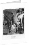 Marguerite in her Room by Ferdinand Victor Eugene Delacroix