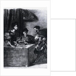 Mephistopheles, Martha and Marguerite by Ferdinand Victor Eugene Delacroix