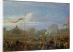 Queen Victoria Arriving at the Gare de l'Est, 18th August 1855 by French School