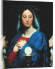 The Virgin of the Host, 1866 by Jean Auguste Dominique Ingres