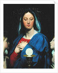 The Virgin of the Host, 1866 by Jean Auguste Dominique Ingres