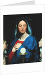 The Virgin of the Host, 1866 by Jean Auguste Dominique Ingres