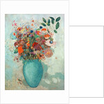 Flowers in a Turquoise Vase, c.1912 by Odilon Redon
