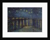 Starry Night over the Rhone, 1888 by Vincent van Gogh