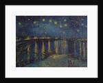 Starry Night over the Rhone, 1888 by Vincent van Gogh