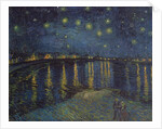 Starry Night over the Rhone, 1888 by Vincent van Gogh