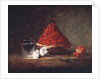 Basket with Wild Strawberries, c.1761 by Jean-Baptiste Simeon Chardin