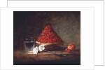 Basket with Wild Strawberries, c.1761 by Jean-Baptiste Simeon Chardin