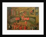 Audience with the Doge in at the College of the Ducale Palace by Joseph Heintz
