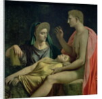 Virgil 70-19 BC) Reading the 'Aeneid' to Livia, Octavia and Augustus, 1819 by Jean Auguste Dominique Ingres