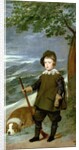 Prince Balthasar Carlos Dressed as a Hunter, 1635-36 by Diego Rodriguez de Silva y Velazquez