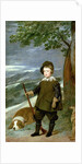 Prince Balthasar Carlos Dressed as a Hunter, 1635-36 by Diego Rodriguez de Silva y Velazquez