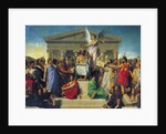 Apotheosis of Homer, 1827 by Jean Auguste Dominique Ingres