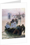 The Arrival of the Procession of St. Anne from Fouesnant to Concarneau, 1887 by Alfred Guillou