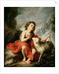 St. John the Baptist as a Child, c.1665 by Bartolome Esteban Murillo