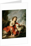 St. John the Baptist as a Child, c.1665 by Bartolome Esteban Murillo