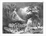 Faust and Mephistopheles at the Witches' Sabbath by Ferdinand Victor Eugene Delacroix