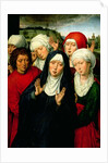 The Holy Women and St John, right hand panel of the Deposition Diptych, c.1492-94 by Hans Memling