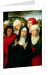 The Holy Women and St John, right hand panel of the Deposition Diptych, c.1492-94 by Hans Memling