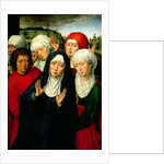 The Holy Women and St John, right hand panel of the Deposition Diptych, c.1492-94 by Hans Memling
