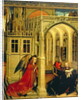 The Annunciation by Master of Flemalle