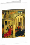 The Annunciation by Master of Flemalle