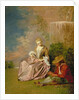 The Shy Lover, 1718 by Jean Antoine Watteau