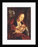 Madonna Feeding the Christ Child, 1511 by Marinus van Reymerswaele